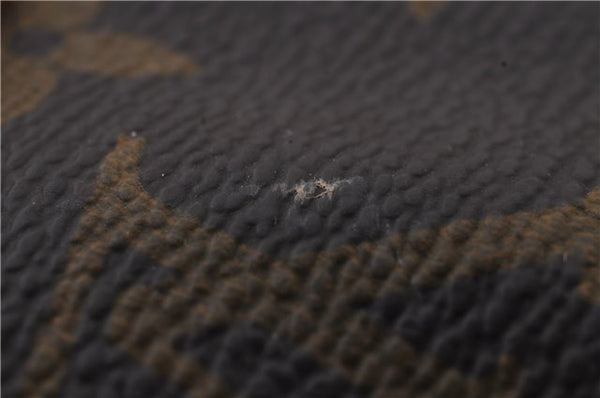 Authentic LOUIS VUITTON Monogram Sac Souple55 Hand Boston Bag M41622 LV 8073C