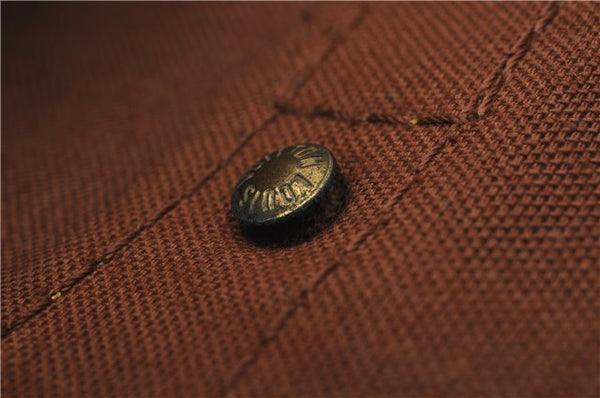 Authentic LOUIS VUITTON Monogram Sac Souple55 Hand Boston Bag M41622 LV 8073C