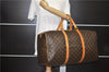 Authentic LOUIS VUITTON Monogram Sac Souple55 Hand Boston Bag M41622 LV 8073C