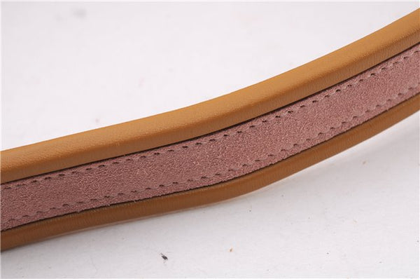 Authentic GUCCI Vintage Shoulder Hand Bag Purse Suede Leather 0013386 Pink 8074E