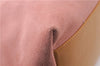 Authentic GUCCI Vintage Shoulder Hand Bag Purse Suede Leather 0013386 Pink 8074E