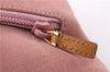 Authentic GUCCI Vintage Shoulder Hand Bag Purse Suede Leather 0013386 Pink 8074E