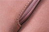 Authentic GUCCI Vintage Shoulder Hand Bag Purse Suede Leather 0013386 Pink 8074E