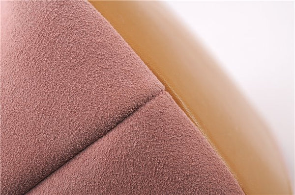 Authentic GUCCI Vintage Shoulder Hand Bag Purse Suede Leather 0013386 Pink 8074E