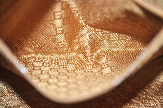 Authentic GUCCI Vintage Shoulder Hand Bag Purse Suede Leather 0013386 Pink 8074E