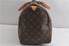 Authentic Louis Vuitton Monogram Speedy 40 Hand Boston Bag M41522 LV 8077F