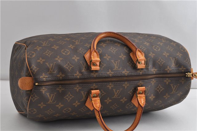 Authentic Louis Vuitton Monogram Speedy 40 Hand Boston Bag M41522 LV 8077F