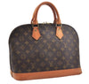 Authentic Louis Vuitton Monogram Alma Hand Bag Purse M51130 LV 8088E