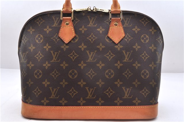 Authentic Louis Vuitton Monogram Alma Hand Bag Purse M51130 LV 8088E
