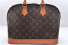 Authentic Louis Vuitton Monogram Alma Hand Bag Purse M51130 LV 8088E