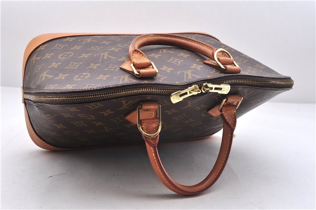 Authentic Louis Vuitton Monogram Alma Hand Bag Purse M51130 LV 8088E