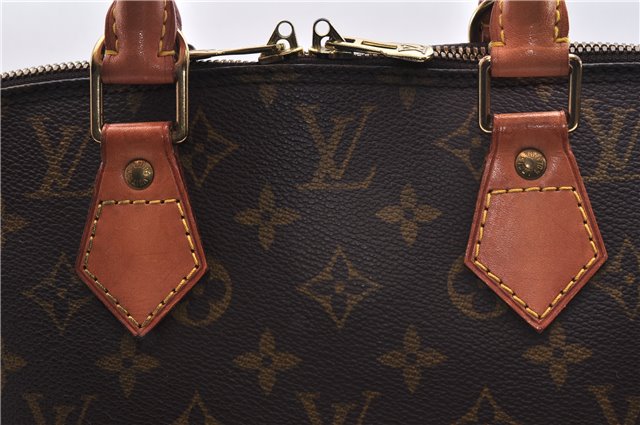 Authentic Louis Vuitton Monogram Alma Hand Bag Purse M51130 LV 8088E