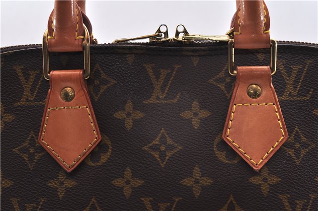 Authentic Louis Vuitton Monogram Alma Hand Bag Purse M51130 LV 8088E