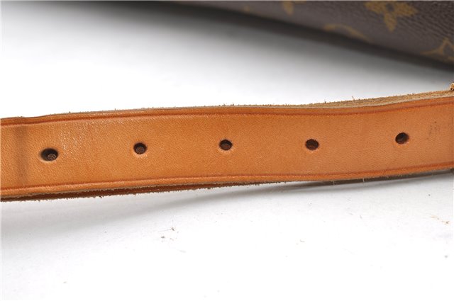 Auth LOUIS VUITTON Monogram Cartouchiere GM Shoulder Cross Bag Old Model 8089C