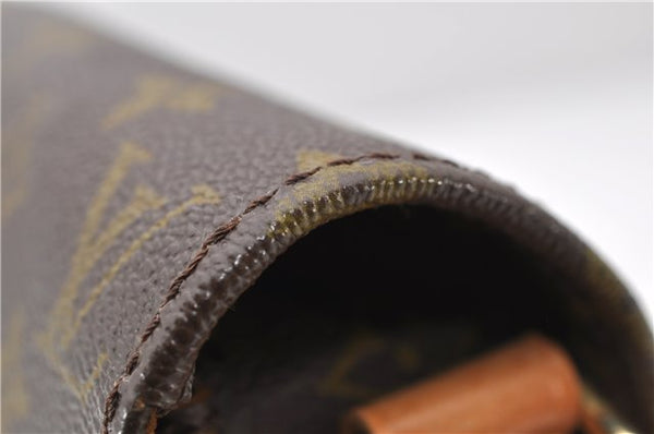 Auth LOUIS VUITTON Monogram Cartouchiere GM Shoulder Cross Bag Old Model 8089C