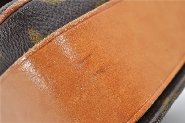Auth LOUIS VUITTON Monogram Cartouchiere GM Shoulder Cross Bag Old Model 8089C