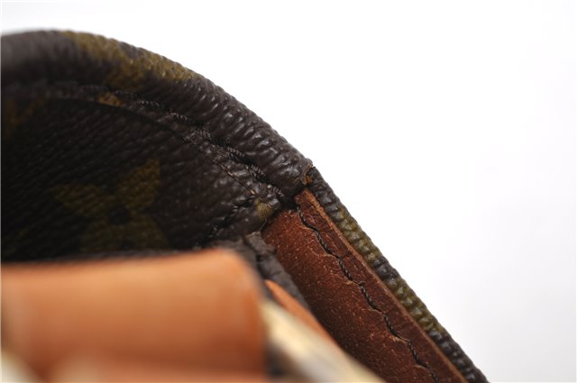 Auth LOUIS VUITTON Monogram Cartouchiere GM Shoulder Cross Bag Old Model 8089C