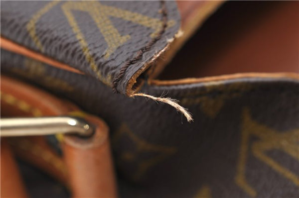 Auth LOUIS VUITTON Monogram Cartouchiere GM Shoulder Cross Bag Old Model 8089C