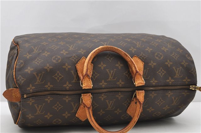 Authentic LOUIS VUITTON Monogram Speedy 40 Hand Bag M41522 LV 8092C