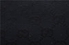 Authentic GUCCI Shoulder Hand Bag Purse GG Canvas Leather 0000602 Black 8097D