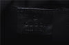 Authentic GUCCI Shoulder Hand Bag Purse GG Canvas Leather 0000602 Black 8097D