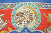 Authentic HERMES Carre 90 Scarf "LE TRIOMPHE DU PALADIN" Silk Blue 8098E