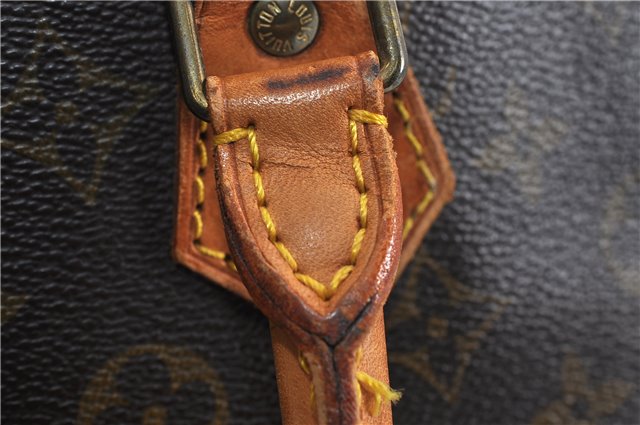 Authentic LOUIS VUITTON Monogram Sac Plat Hand Bag M51140 LV 8099C