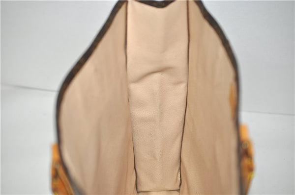 Authentic LOUIS VUITTON Monogram Sac Plat Hand Bag M51140 LV 8099C