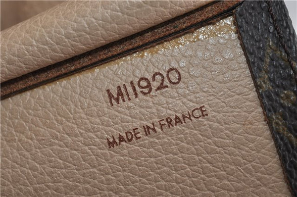 Authentic LOUIS VUITTON Monogram Sac Plat Hand Bag M51140 LV 8099C