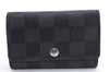 Authentic Louis Vuitton Damier Graphite Multicles 6 Key Case M62662 LV Box 8109E
