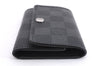 Authentic Louis Vuitton Damier Graphite Multicles 6 Key Case M62662 LV Box 8109E