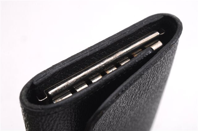 Authentic Louis Vuitton Damier Graphite Multicles 6 Key Case M62662 LV Box 8109E