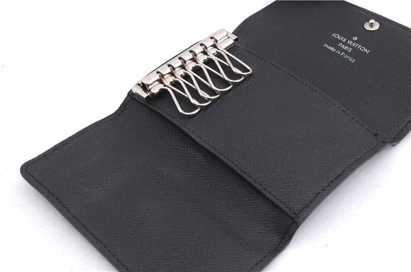 Authentic Louis Vuitton Damier Graphite Multicles 6 Key Case M62662 LV Box 8109E