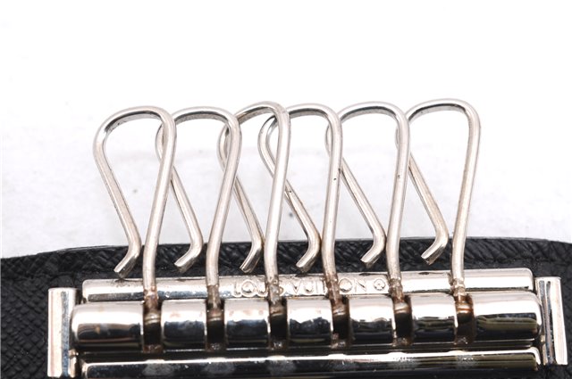 Authentic Louis Vuitton Damier Graphite Multicles 6 Key Case M62662 LV Box 8109E