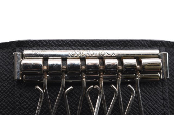Authentic Louis Vuitton Damier Graphite Multicles 6 Key Case M62662 LV Box 8109E