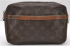 Authentic LOUIS VUITTON Monogram Compiegne 23 Clutch Hand Bag M51847 LV 8113C