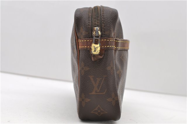 Authentic LOUIS VUITTON Monogram Compiegne 23 Clutch Hand Bag M51847 LV 8113C