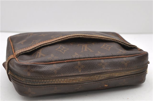 Authentic LOUIS VUITTON Monogram Compiegne 23 Clutch Hand Bag M51847 LV 8113C