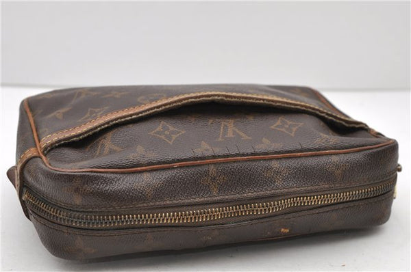 Authentic LOUIS VUITTON Monogram Compiegne 23 Clutch Hand Bag M51847 LV 8113C