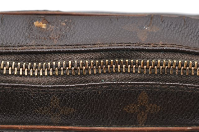 Authentic LOUIS VUITTON Monogram Compiegne 23 Clutch Hand Bag M51847 LV 8113C