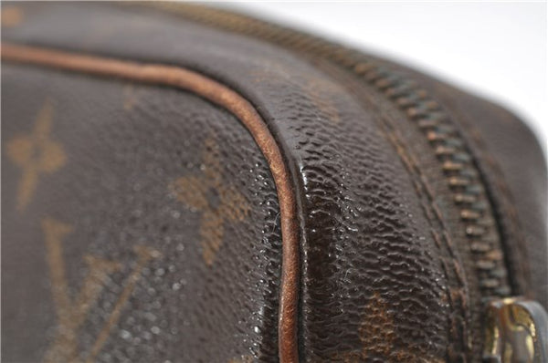 Authentic LOUIS VUITTON Monogram Compiegne 23 Clutch Hand Bag M51847 LV 8113C