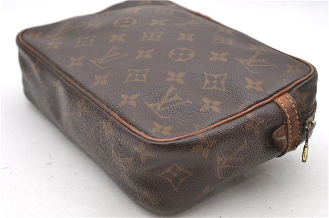 Authentic LOUIS VUITTON Monogram Compiegne 23 Clutch Hand Bag M51847 LV 8113C