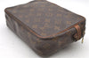 Authentic LOUIS VUITTON Monogram Compiegne 23 Clutch Hand Bag M51847 LV 8113C