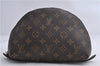 LOUIS VUITTON Monogram Trousse Demi Ronde 23 Cosmetic Pouch M47520 LV Junk 8114C