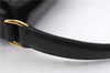 Authentic GUCCI Vintage Shoulder Hand Bag Purse Leather Black 8114D