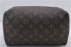 Authentic Louis Vuitton Monogram Speedy 25 Boston Hand Bag M41528 LV Junk 8115D