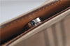 Authentic BURBERRY Check Shoulder Tote Bag Canvas Leather Beige 8117D