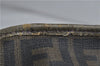 Authentic FENDI Zucca Shoulder Tote Bag PVC Brown 8118C