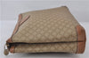 Authentic CELINE Macadam Blason Pattern Clutch Hand Bag PVC Leather Beige 8120D