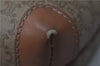 Authentic CELINE Macadam Blason Pattern Clutch Hand Bag PVC Leather Beige 8120D